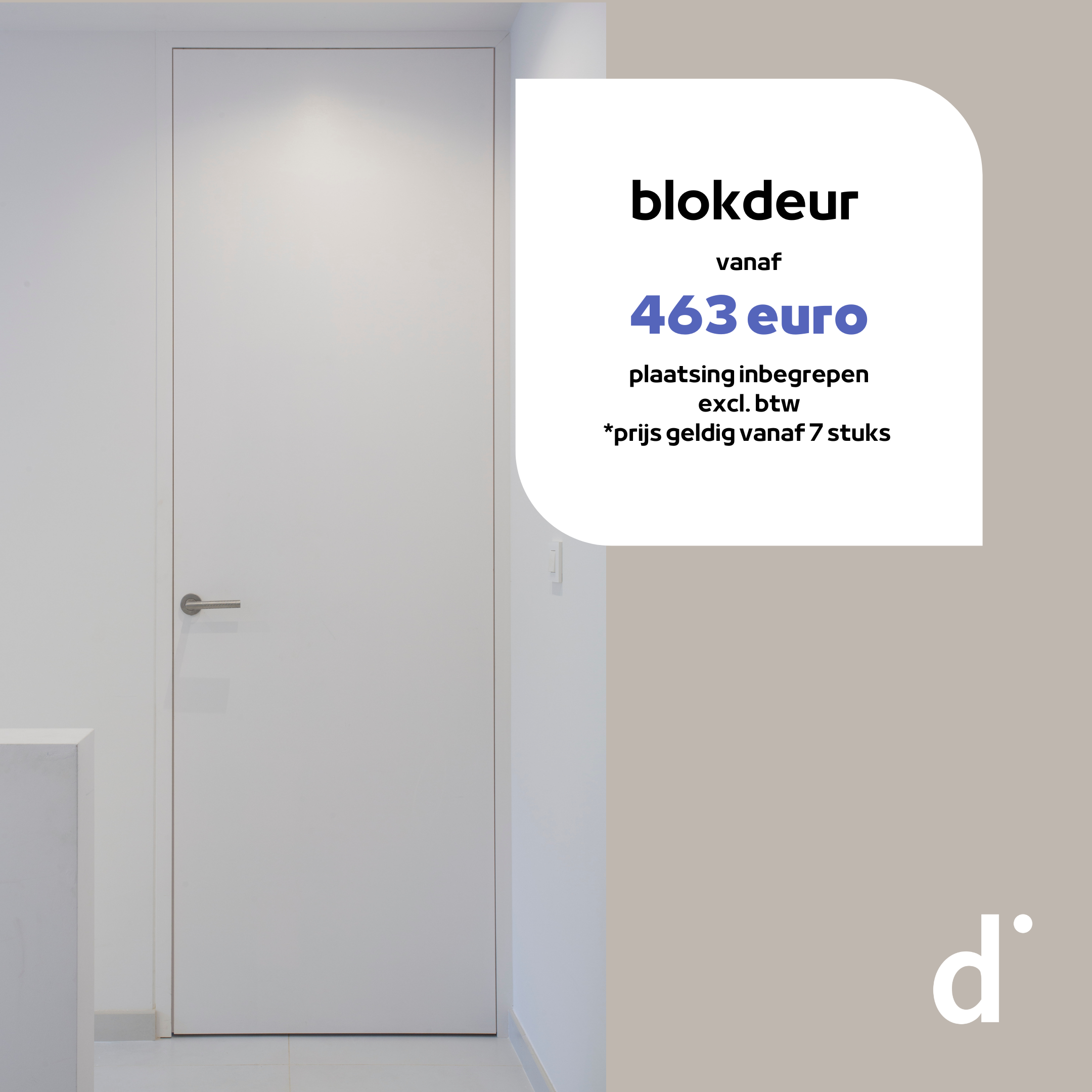 blokdeur promo